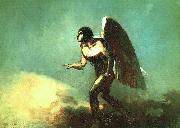 Odilon Redon The Winged Man oil on canvas